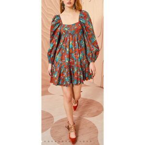 alita mini dress The Alita mini dress with our signature 3D flowers